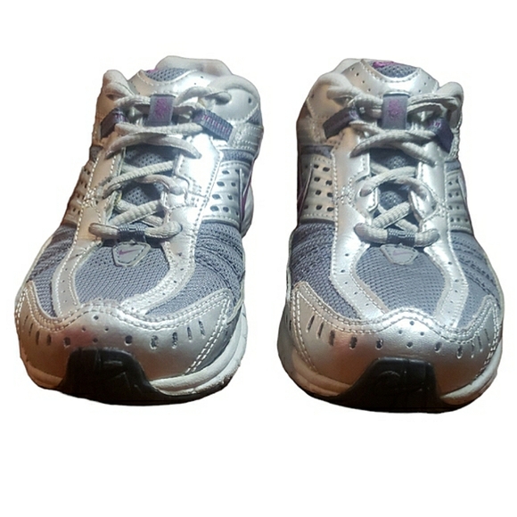 Nike Retro Dart 4 IV Impact Groove & Support Running Sneakers 6.5 Gray/Purple - Picture 3 of 16